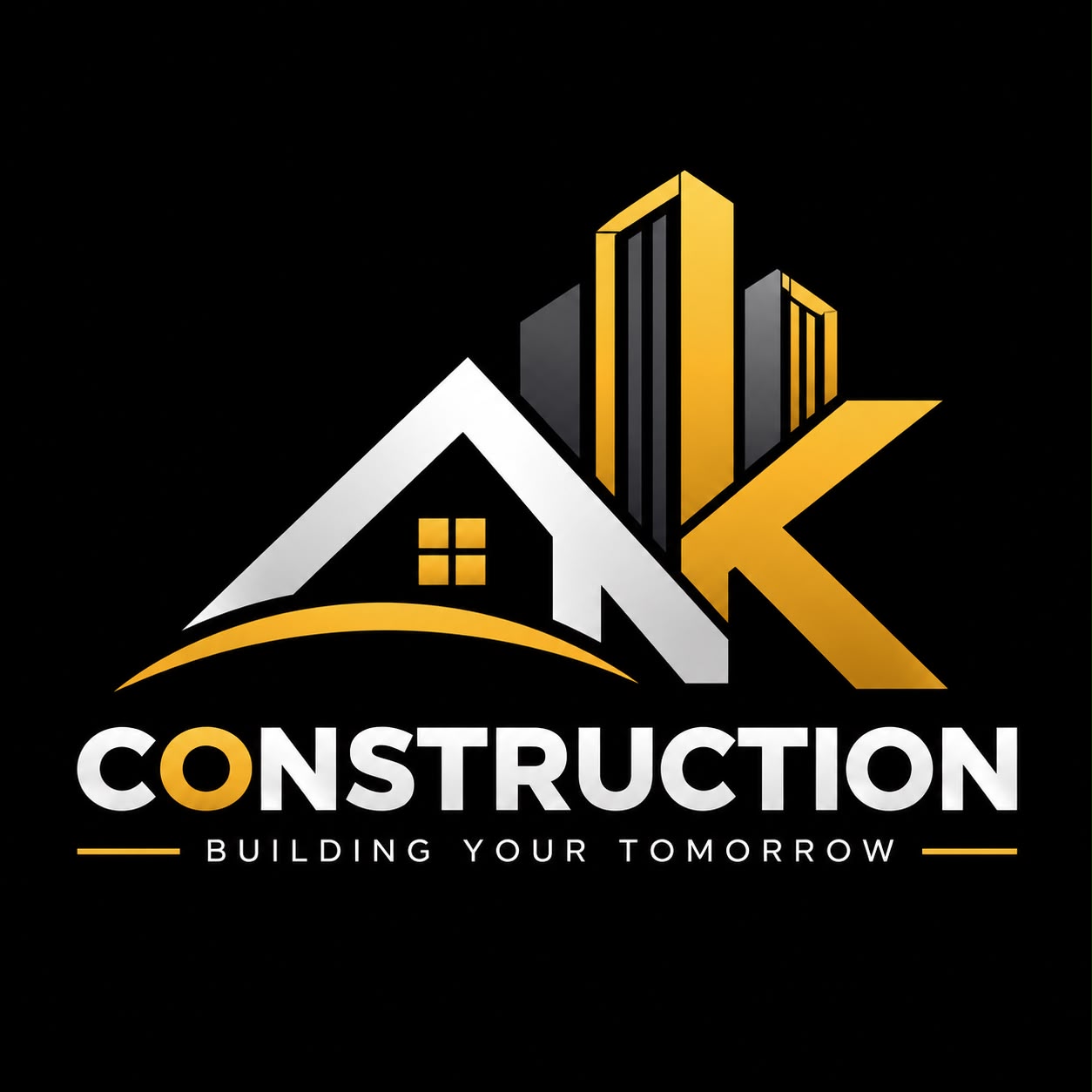 AK Constructions logo